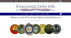 Desktop Screenshot of challengecoinusa.com